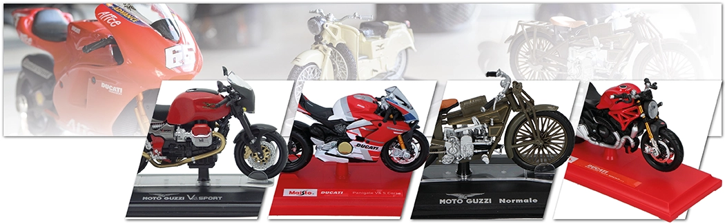 Miniature models Spare Parts for Moto Guzzi, Ducati & Aprilia | Stein-Dinse