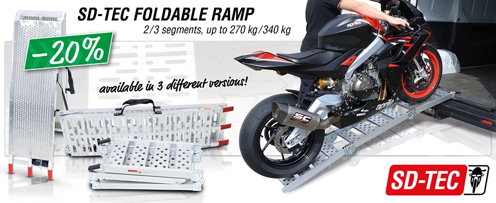 SD-TEC motorcycle ramp