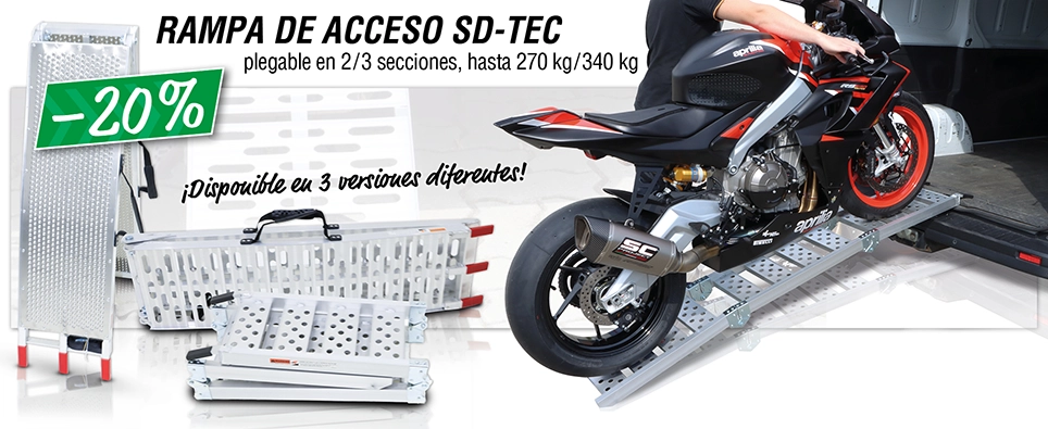 Rampas para motocicletas SD-TEC