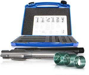 Kit De Réparation De Filetage Lobinger – M8 X 1,25 – Inserts Hélicoïdaux
