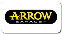Logo Arrow Special Parts con scritte blu su sfondo ovale giallo.