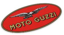 Moto Guzzi Aufkleber oval 3,0x6,5cm