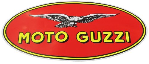 Moto Guzzi Aufkleber oval 11 x 23cm