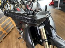Protège-mains Carbonworld, carbone mat, convient pour Ducati