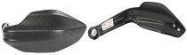 Carbonworld hand protectors, matt carbon, suitable for