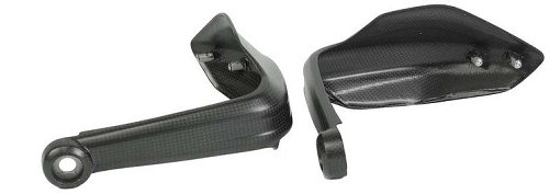 Carbonworld hand protectors, matt carbon, suitable for