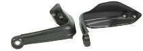 Carbonworld hand protectors, matt carbon, suitable for