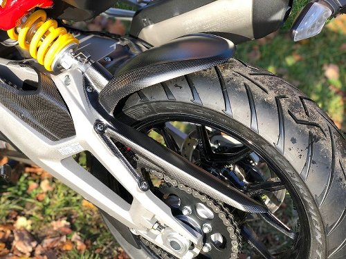 Carbonworld mudguard, rear, carbon suitable for Ducati