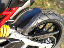 Carbonworld mudguard, rear, carbon suitable for Ducati