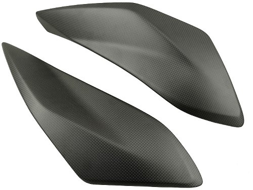 Carbonworld exhaust side cover, carbon suitable for Ducati