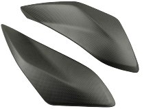 Carbonworld exhaust side cover, carbon suitable for Ducati