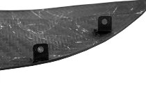 Carbonworld exhaust side cover, carbon suitable for Ducati