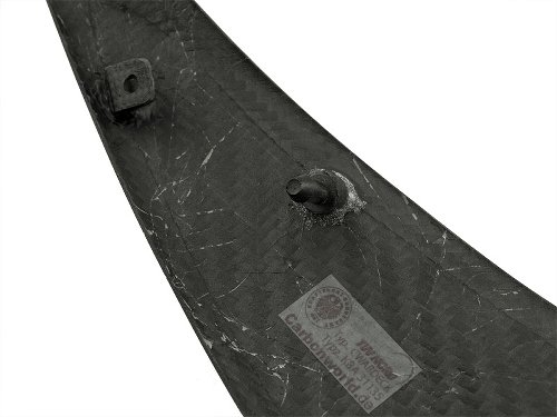 Carbonworld exhaust side cover, carbon suitable for Ducati