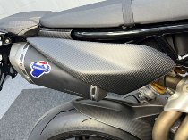 Carbonworld exhaust side cover, carbon suitable for Ducati