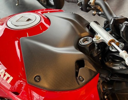 Carbonworld Tankabdeckung, Carbon geeignet für Ducati
