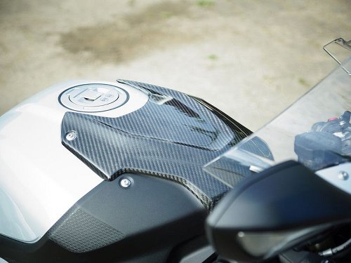 Carbonworld tapa del depósito, de carbono adecuado para BMW