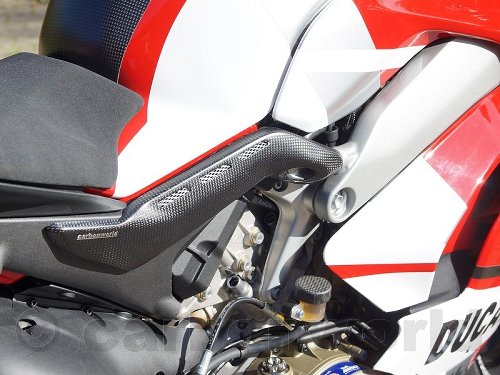 Fianchetti Carbonworld, in carbonio, adatti per Ducati