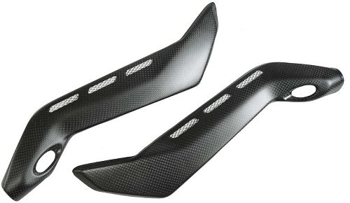 Fianchetti Carbonworld, in carbonio, adatti per Ducati