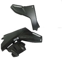 Carbonworld side tank covers, carbon suitable for Ducati