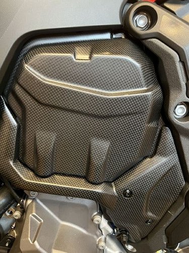 Couvercle de cylindre Carbonworld en carbone pour Ducati