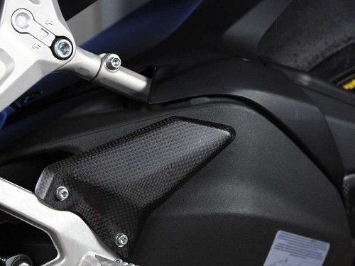 Protection de talon Carbonworld, carbone pour Ducati