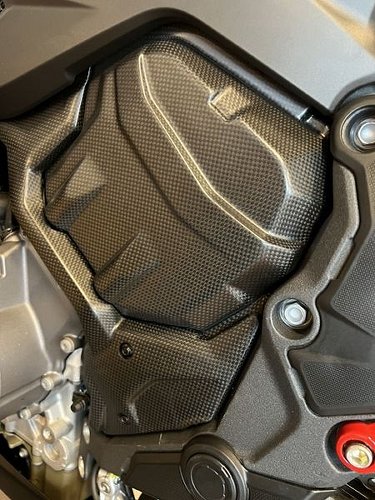 Carbonworld sprocket cover, carbon suitable for Ducati