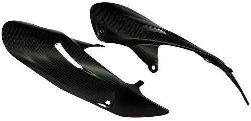 Carbonworld Auspuffblenden, Carbon geeignet für Ducati 698