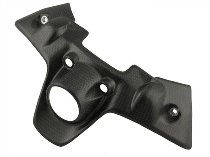 Couvercle de serrure d'allumage Carbonworld, carbone, mat
