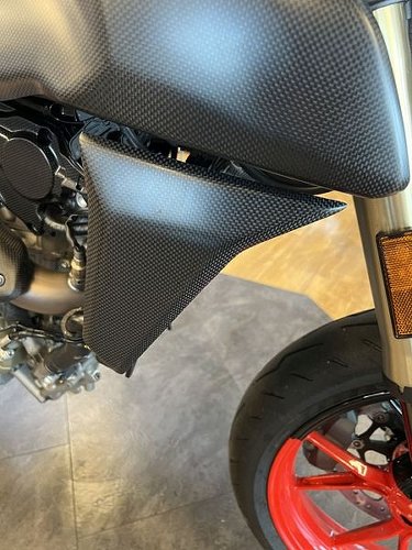 Carbonworld Kühlerabdeckungen, Carbon geeignet für Ducati
