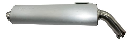 Moto Guzzi Exhaust, right side, brushed - V11 Sport