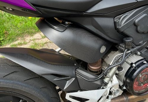 Carbonworld mudguard, rear, carbon suitable for Ducati