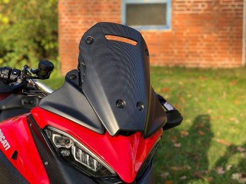 Paravento Carbonworld, carbonio adatto per Ducati