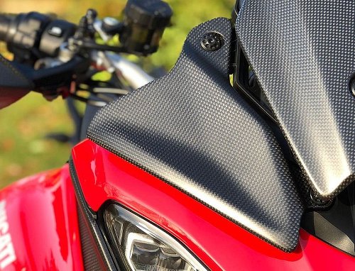 Paravento Carbonworld, carbonio adatto per Ducati