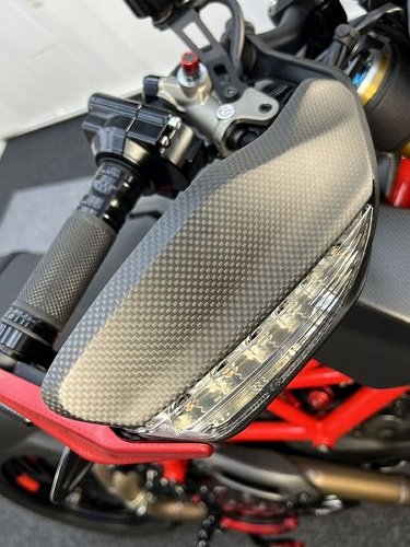 Carbonworld Handprotektoren, Carbon geeignet für Ducati