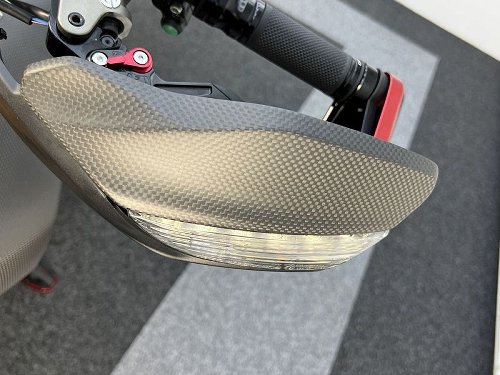 Carbonworld Handprotektoren, Carbon geeignet für Ducati