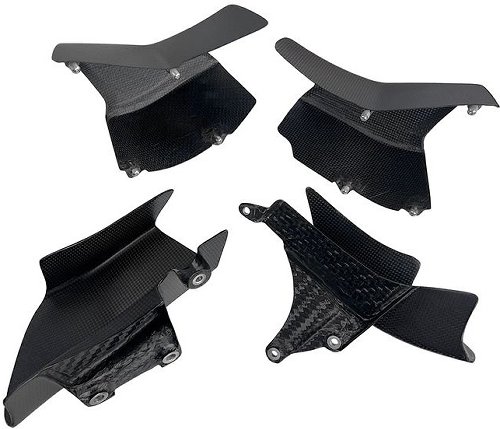 Alette Carbonworld, in carbonio per Ducati Multistrada V4