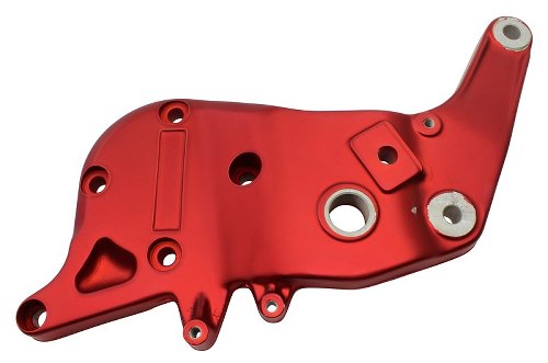 Moto Guzzi Plate, red, right side - V11 Le Mans