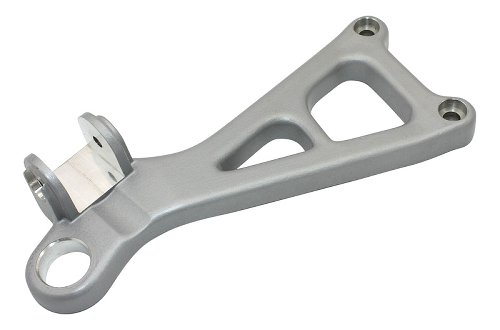 Moto Guzzi Pillion footrest holder silver, left side - V11