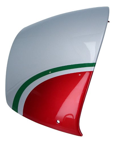 Moto Guzzi Pillion seat cover red-silver - V11 Coppa Italia