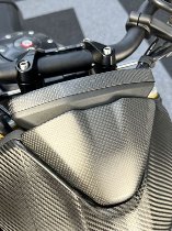 Cubrecockpit Carbonworld, carbono apto para Ducati