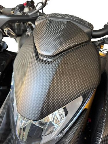 Cubrecockpit Carbonworld, carbono apto para Ducati