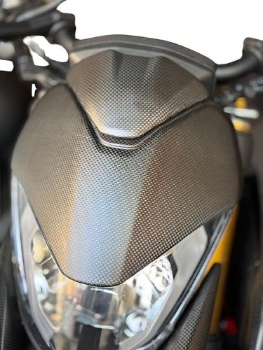 Cubrecockpit Carbonworld, carbono apto para Ducati