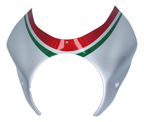 Moto Guzzi Head fairing silver-red - V11 Coppa Italia