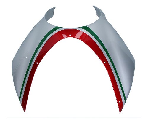 Moto Guzzi Head fairing silver-red - V11 Coppa Italia