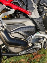 Protector de talón Carbonworld, carbono adecuado para Ducati