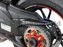 Carbonworld chain guard, top, carbon suitable for Ducati