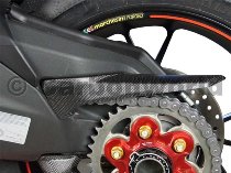 Carbonworld chain guard, top, carbon suitable for Ducati