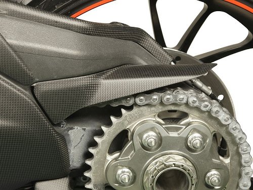 Carbonworld chain guard, top, short, carbon suitable for
