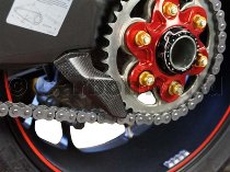 Carbonworld chain guard, bottom, carbon suitable for Ducati
