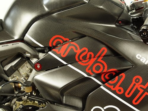 Carbonworld frame protector, carbon suitable for Ducati